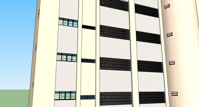 Reforma de fachada predial