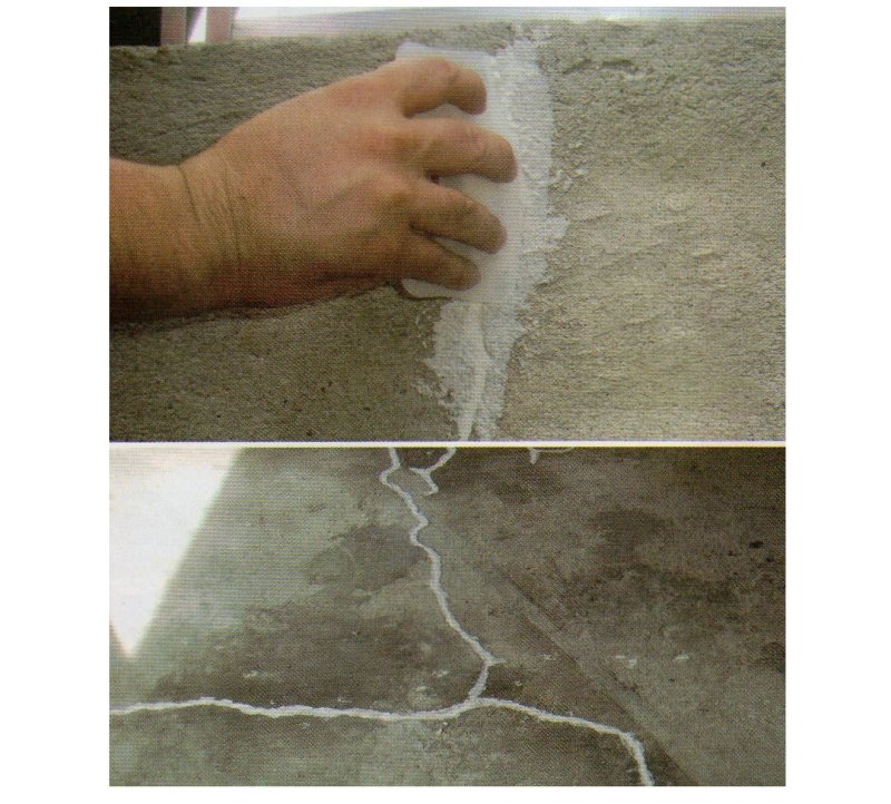 Tratamento de trincas e fissuras